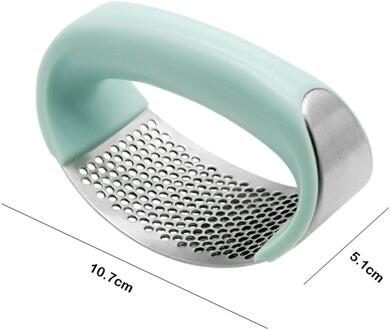 304 Roestvrij Staal Knoflook Persen Handleiding Knoflook Vleesmolen Slicer Met Handvat Knoflook Crusher Squeezer Vegetable Tool Keuken Gadget 373756