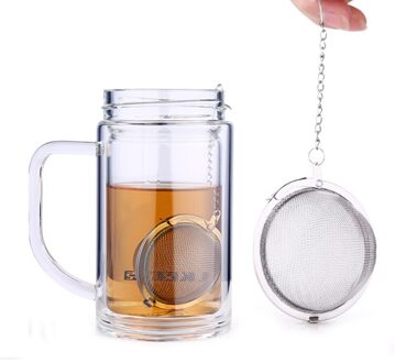 304 Roestvrij Staal Kruiden Bal Thee Bal Kruiden Bal Stoofpot Kruiden Doos Ronde Soep Weibao Keuken Benodigdheden