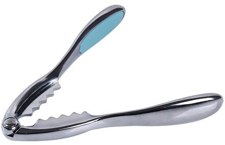 304 Roestvrij Staal Legering Tool Multifunctionele Tang Walnoot Kreeft Lepel Tang Flesopener Creatieve Krab Vork Gadget licht blauw