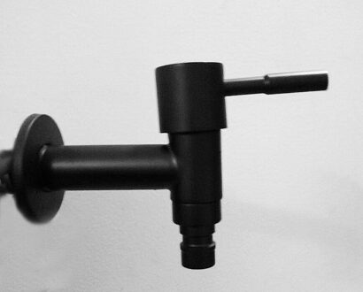 304 roestvrij staal mate zwarte kleur afgewerkt wasmachine outdoor tuin kraan tap water bibcock SC374