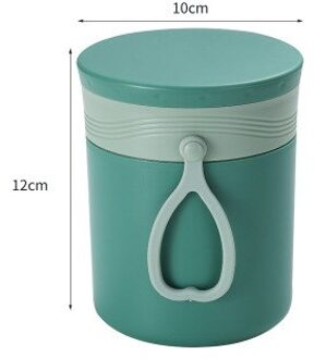 304 Roestvrij Staal Soep Cup Verzegelde Lekvrije Ontbijt Cup Soeppan Draagbare Pan Student Melk Cup Havermout Cup Stainlesssteeliner / 2