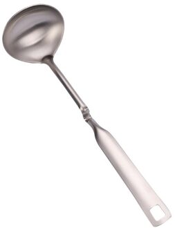 304 Roestvrij Stalen Lepel Muur Opknoping Olie Filter Sleuven Lepel Rijst Soep Lepel Ijs Dessert Lepel Keuken Diner Servies 03