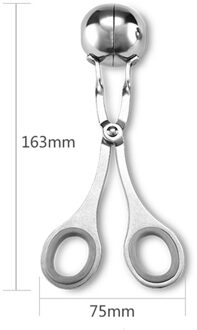 304 Rvs Diy Handleiding Gehaktballen Maker Mold Lepel Gehaktbal-Maker Voedsel Clip Bal Ei Machine Lepel Vlees Keuken gereedschap