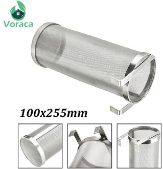 304 Rvs Hop Spider Zeef Bier Pellet Hop Filter 400 Micron Filtering voor Brouwketel Koffie Droog Hopper Homebrew