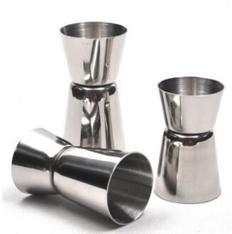 304 rvs maatbeker cocktail bar maatregelen grote metalen dubbele hoofd maatbeker