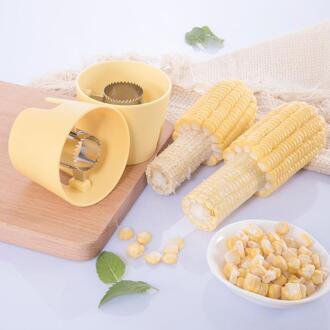 304 Rvs Maïs Schaafmachine Dorsmachine Tweedelige Set Corn Separator Stripper Dunschiller Keuken Peer Levert