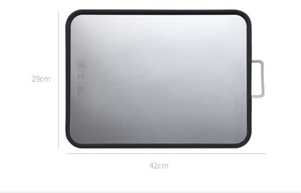 304 Rvs Snijplank, Dubbelzijdige Snijplank, Verdikte Pp Snijplank, milieuvriendelijke Keukengerei