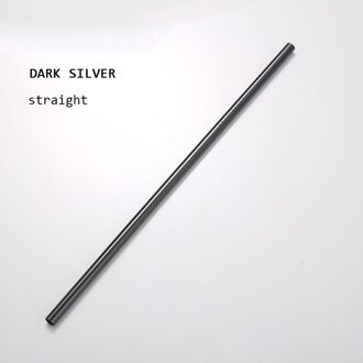 304 Rvs Straw Herbruikbare Metalen Rietjes Set Met Borstel Party Bar Accessoire Eco Vriendelijke Gebogen Rechte leger groen