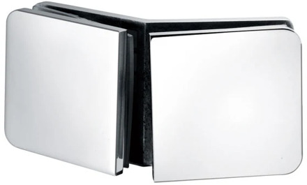 304 stainless steel 135 degree glass clip fixed clip diamond shower room hardware accessories door clip