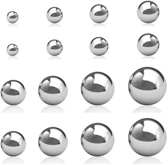 304 Stainless Steel Ball Dia 1mm - 10mm High Precision Bearing Balls Smooth Ball