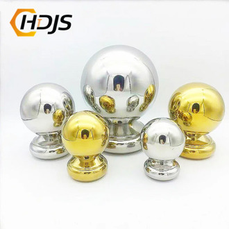 304 stainless steel ball, seat ball, welded hollow ball, suitable for stair handrail, outdoor fence decoration
