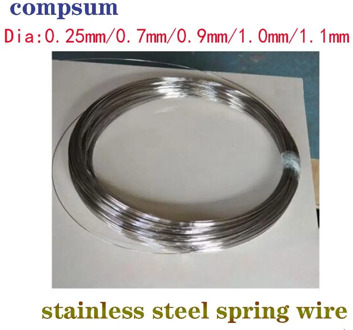304 Stainless Steel Spring Wire 0.4/0.5/0.6/0.7/0.8/1/1.2/1.5/1.8/2mm Spring hard Steel Wire