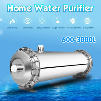 304 Stainless Steel Water Filter PVDF Ultrafiltration Purifier 600/1000/3000L Commercial Home Kitchen Drink Straight UF Filters