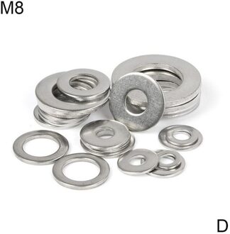 304 Stalen Metalen Wasmachine Ultra-Dunne Schroef Vergroot En Side Metalen Niet-standaard Pakking Kleine Verdikte Wasmachine Meson platte Y8J1