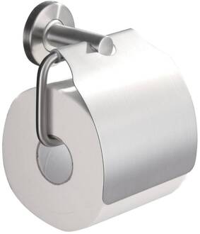 304-Toiletrolhouder + Klep RVS Aqua Splash