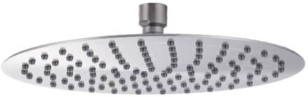 304 Ufo Hoofddouche Rond 20 cm RVS Aqua Splash