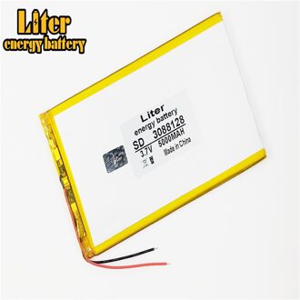 3088128 3.7V 5000Mah 3090130 Tablet Batterij Tablet Gm Lithium Tablet Polymeer Batterij