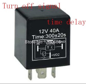 30A 5 minuten vertraging off na switch turn off Automotive 12 V Tijdrelais SPDT 300 tweede vertraging release off relais 10 MIN