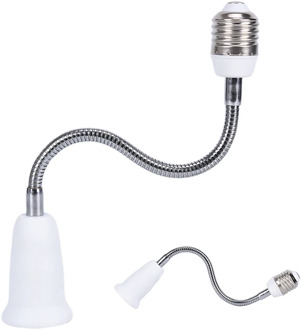 30cm Lamp Extender Flexible Extension Adapter E27 To E27 Light Bulb Lamp Holder