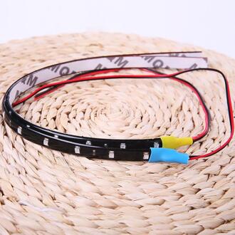 30Cm Waterdichte Flexibele Led Strip Universal Auto Turn Zelfklevende Smd Super Signaal Heldere Decoratie Licht Licht E8Y8 blauw