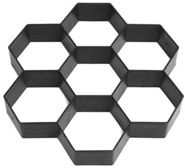 30Cm X 30Cm Hexagon Handleiding Bestrating Cement Baksteen Beton Bestrating Mal Path Maker Diy Bestrating Mallen