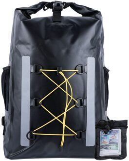 30L Drijvende Dry Bag Verdikking Outdoor Waterdichte Rugzak Zwemmen Drogen Tassen Voor Rafting Varen Kajakken Water Sporttas zwart