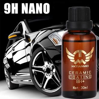 30Ml 9H Keramische Vloeibare Auto Glas Coating Auto Hydrofobe Polijsten Verf Zorg Auto Accessoires