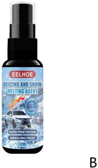 30Ml Auto Removal De-Icing-Agent Multifunctionele Voorruit Ontdooien Smelten Auto Ice Glas Remover Tool Deicing M2F8 B