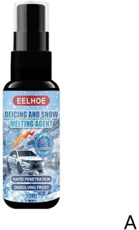 30Ml Auto Removal De-Icing-Agent Multifunctionele Voorruit Ontdooien Smelten Auto Ice Glas Remover Tool Deicing M2F8