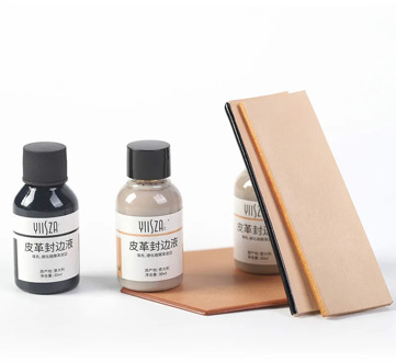 30ml/bottle Leather sealing watercolor paint Leather Edge Paint Kote edge polish treatment leather craft tool bright handmade