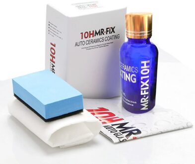 30Ml Hardheid 10H Super Hydrofobe Auto Glas Coating Auto Vloeibare Jas Paint Care Duurzaamheid Anti-Corrosie Coating set met doos