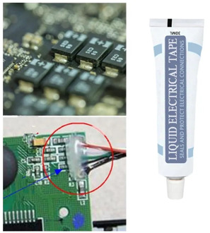 30ml Insulating Glue Silicone Sealant Glue Lamp Board Electronic Sealant High Temperature Resistance Waterproof Organi -60-250