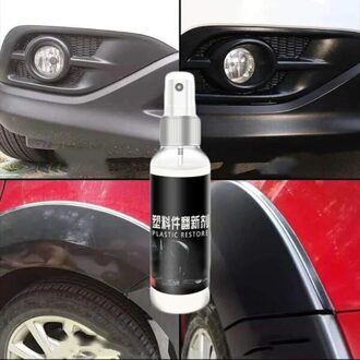 30Ml Plastic Onderdelen Loopvlakvernieuwing Agent Automotive Interieur Plastic Deel Loopvlakvernieuwing Coating Plakken Onderhoud Auto Cleaner Producten