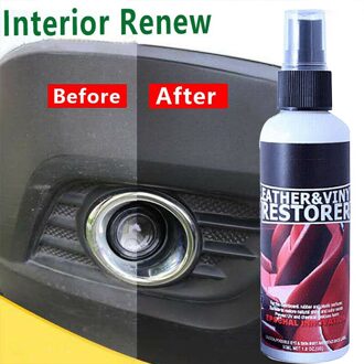 30Ml Plastic Onderdelen Loopvlakvernieuwing Middel Wax Auto Onderhoud Care Automotive Interieur Renovatie Wax Lederen Onderhoud Reiniging