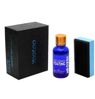 30Ml Vloeibare Auto Keramische Coating Spons Detaillering Polijstmachine Agent Paint Care Hydrofobe Anti Scratch Motocycle Auto Accessoires