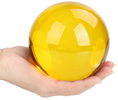 30mm-100mm Topaz Crystal Ball Asian Rare Obsidian Sphere Crystal Ball Healing Stone Decor Feng Shui