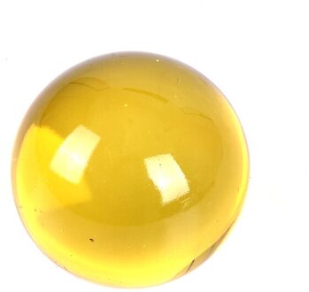 30Mm Crystal Ball Quartz Glas Transparante Bal Bollen Glas Bal Fotografie Ballen Crystal Craft Decor Feng Shui geel