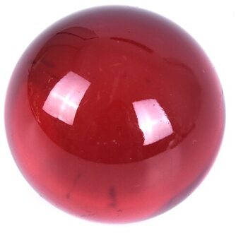 30Mm Crystal Ball Quartz Glas Transparante Bal Bollen Glas Bal Fotografie Ballen Crystal Craft Decor Feng Shui Rood