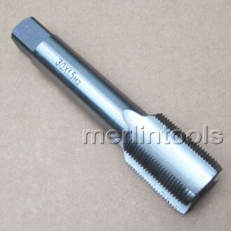 30mm x 1.5 Metric HSS rechterhand Tap M30 x 1.5mm Pitch