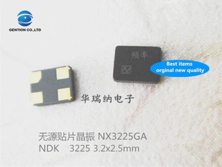 30Pcs 100% En Orginal NX3225GA 13.2256M 13.2256Mhz 3.2X2.5mm 4-Pin Passieve Ndk Zwart Gezicht
