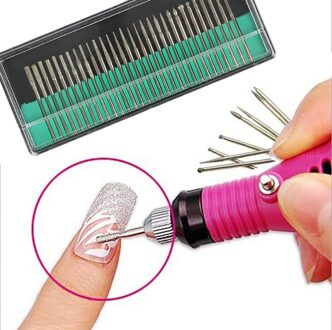 30Pcs 2.35/3 Mm Nail Boren Set Nail Schuren Slijpen Heads Manicure Pedicure Gereedschap Voor Elektrische Apparaat manicure Machine 2.35mm