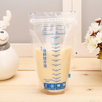 30Pcs 250Ml Bpa Gratis Baby Veilig Feeding Tassen Voeden Melk Vriezer Zakken Moeder Melk Babyvoeding Opslag Borst melk Opbergtas