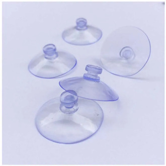 30PCs 3/4/5.5cm Clear Sucker Suction Cups Mushroom Head Strong Vacuum Suckers Hooks For Home Window Decoration Wedding Car Glass