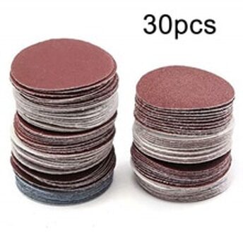 30Pcs 4 "100Mm Sander Disc 320/400/600/800/1000/1500 Grit Schuren Polijsten pad Duurzaam En Praktisch Schuurpapier