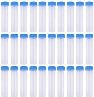 30Pcs 50Ml Vial Opslag Container Test Buizen Voor Laboratorium Lab