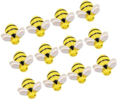 30Pcs Bee Vormige Punaise Punaise Stud Decoratieve Diy Tool Studenten Briefpapier Voor School Home Office Gebruik (Geel)