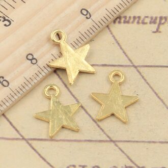30Pcs Charms Ster 16X13Mm Tibetaanse Brons Zilver Kleur Hangers Antieke Sieraden Maken Diy Handgemaakte Craft Goud-kleur