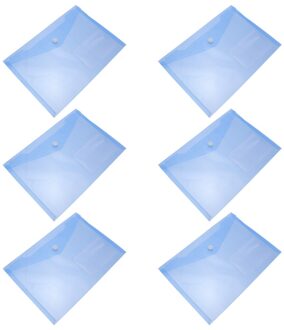 30Pcs Document Tas Document Ontvangst Houder Met Drukknoop Pocket