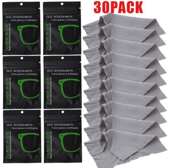 30Pcs Herbruikbare Anti-Fog Doekjes Bril Bevochtigd Antifog Lens Doek Defogger Lenzenvloeistof Veeg Voorkomen Beslaan Voor bril