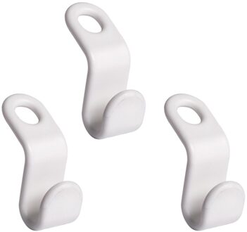 30Pcs Kleerhanger Connector Multifunctionele Cascading Kleerhanger Haken Huishoudelijke Benodigdheden (Wit)